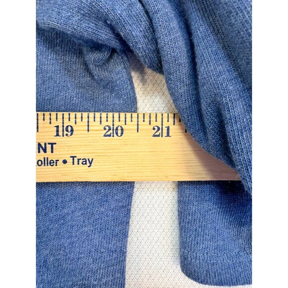 Pure Jill Womens Button-Up Knit Cardigan Jacket Medium Blue Pockets - Picture 5 of 10